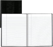 Blueline Executive Journal, Lizard-Like, Hard Cover, Perfect Binding, 150 Pages, 9.25" x 7.25", Black (A7.BLK)
