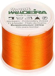 Tacony Corporation Rayon 148 Thread Spool, True Orange