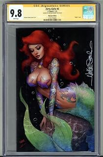 ZIRTY GIRLZ #3 CGC 9.8 SS SIGNED NATHAN SZERDY ARIEL VIRGIN COVER