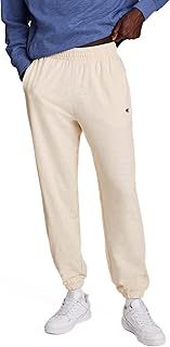 Champion Men's Modern Retro 100% Washed Cotton Pants, Loose Fit