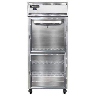 Extra Wide Single Section Reach In Glass Door Freezer by Continental Refrigerator – Model 1FXS-GD-HD