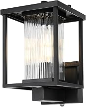 Dover One Light Outdoor Wall Sconce Black