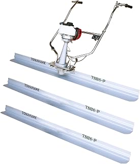 Tomahawk Power Screed Concrete Finishing Tool with 4ft, 12ft, and 14ft Blades Bull Float Honda GX35