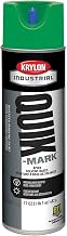 Krylon Industrial Quik-Mark Sb Inverted Marking Paint Apwa Green - Lot of 12
