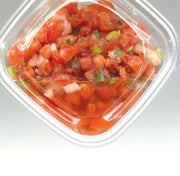 PWP PET Square Deli Container Clear by PACTIV – 12.0 ounces, RPET, Transparent, Pack of 960, Model YY4S12