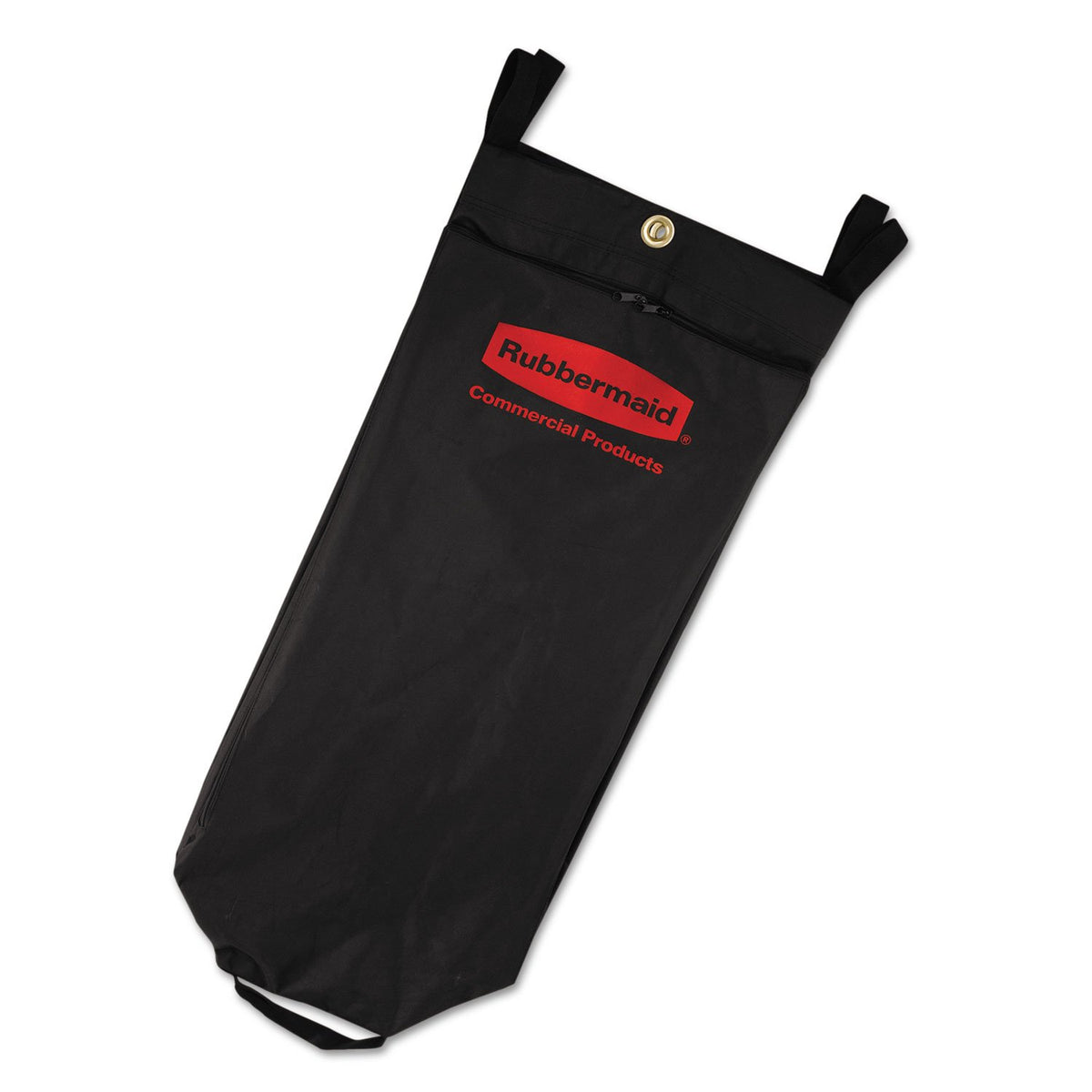 Cleaning Cart Bag 30-Gallon Yellow Collecting Refuse or Laundry Items Janitorial and Housekeeping Carts Zippered Front by Rubbermaid Commercial Products – 30 Gallon, Model 1966888