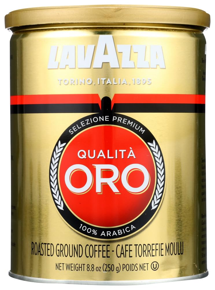 Lavazza Qualita Oro / 4.41 Ounce (Pack of 2) / No color Ground Coffee