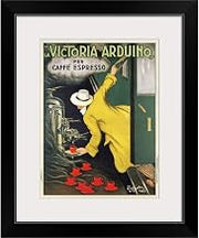 Victoria Arduino, 1922 Black Framed Wall Art Print, Coffee & Tea Artwork
