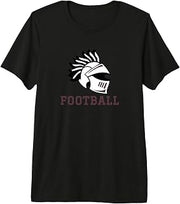 Curtis High School Warriors Football Premium Tri-Blend T-Shirt