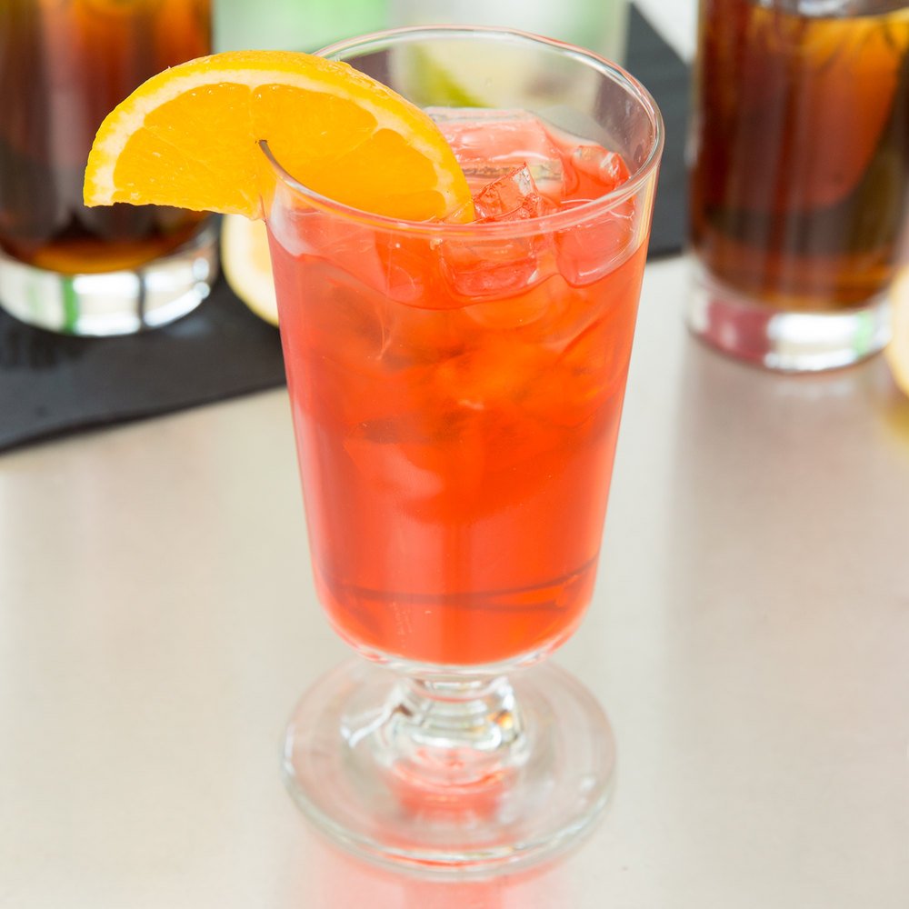 Embassy Footed 10 oz Hi-Ball Glass by Libbey – 10 Ounces, 10.0 fluid_ounces, Glass, Clear, Model 3737