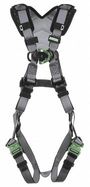 Full Body Harness by MSA – X-Small, Nylon, Black, Model 10194673
