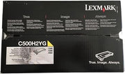 Lexmark C500H2YG Yellow Toner Cart Cartridge High Yield