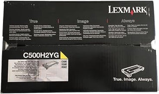 Lexmark C500H2YG Yellow Toner Cart Cartridge High Yield