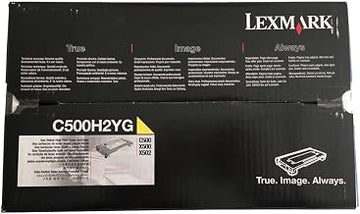 Lexmark C500H2YG Yellow Toner Cart Cartridge High Yield