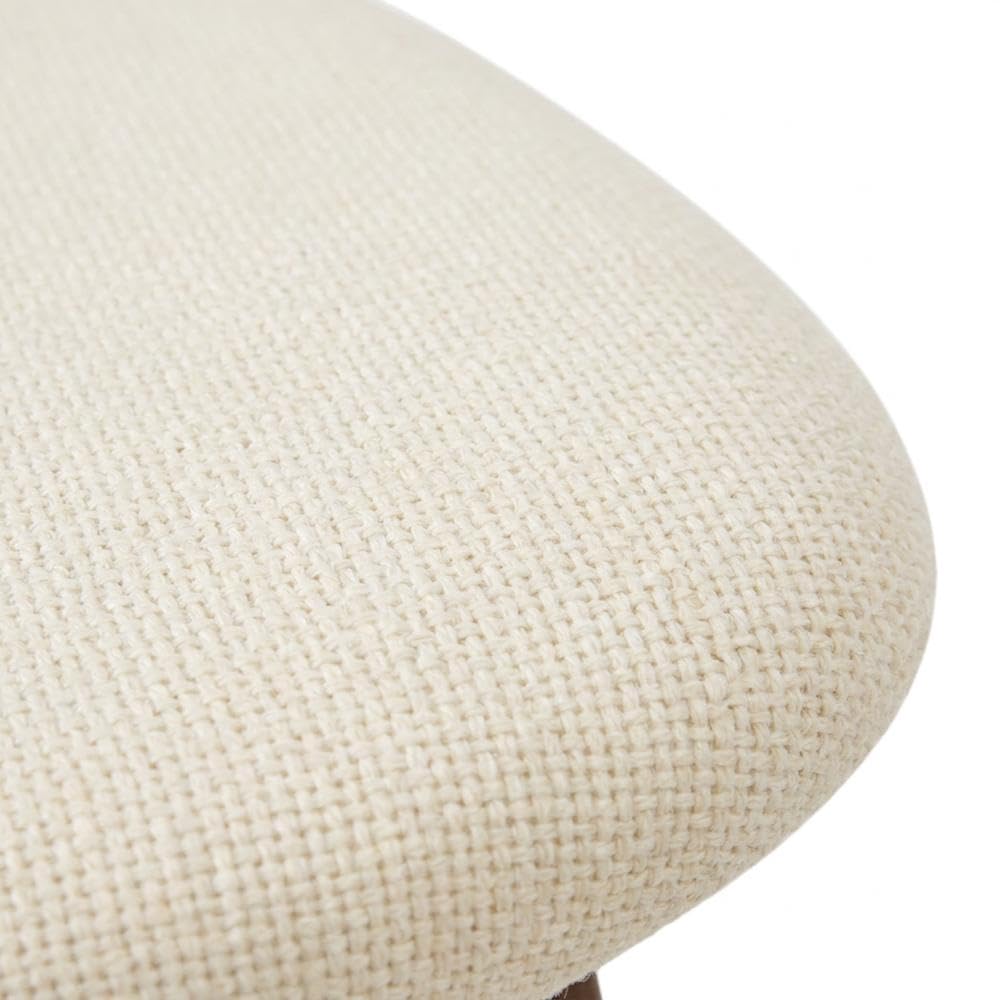 Solid Wood Fabric-Upholstered Counter Chairs Set of by Starlight Canyon Home – Solid + Manufactured Wood, Foam, Fabric (Polyester), Beige, Pack of 6