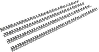 Global Industrial 10' High Angle Post, Gray, 4/Pk