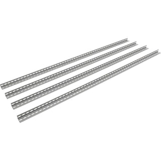 10' High Angle Post by Global Industrial – 4, Alloy Steel, Grey, Model 790CP104