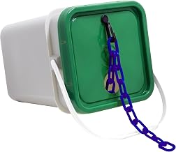 Mr. Chain Plastic Barrier Chain Pail, Blue, 2 in x 160 ft (50026-P)