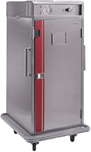Heavy Duty Correctional Heated Transport Cart with Universal Slides