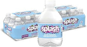 SPLASH REFRESHER Flavored Water Bottles, Acai Grape Flavor - 24 Pack | Refreshing Flavored Bottled Water with Electrolytes - Zero Sugar & Zero Calories - 8 Fl Oz