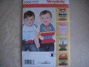 Simplicity Sewing Pattern 2066: Babies' Costumes, Os (One Size)