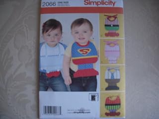 Simplicity Sewing Pattern 2066: Babies' Costumes, Os (One Size)
