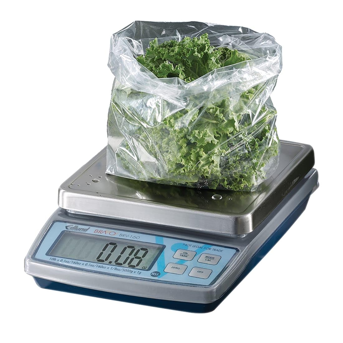 10 Pound Digital Portion Scale by Edlund – Stainless Steel, Model BRV-160