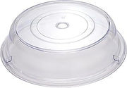 Winco 11" Clear Round Plastic Plate Cover