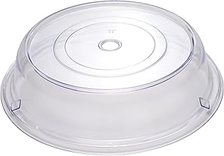 Winco 11" Clear Round Plastic Plate Cover