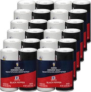 Morton McCormick Iodized Salt and Pepper Shaker Set, 5.25 Ounce, 12 Pack