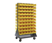 QUANTUM STORAGE SYSTEMS Yellow / 10-7/8" x 5-1/2" x 5" (Bin Size) / 1 Storage Racks
