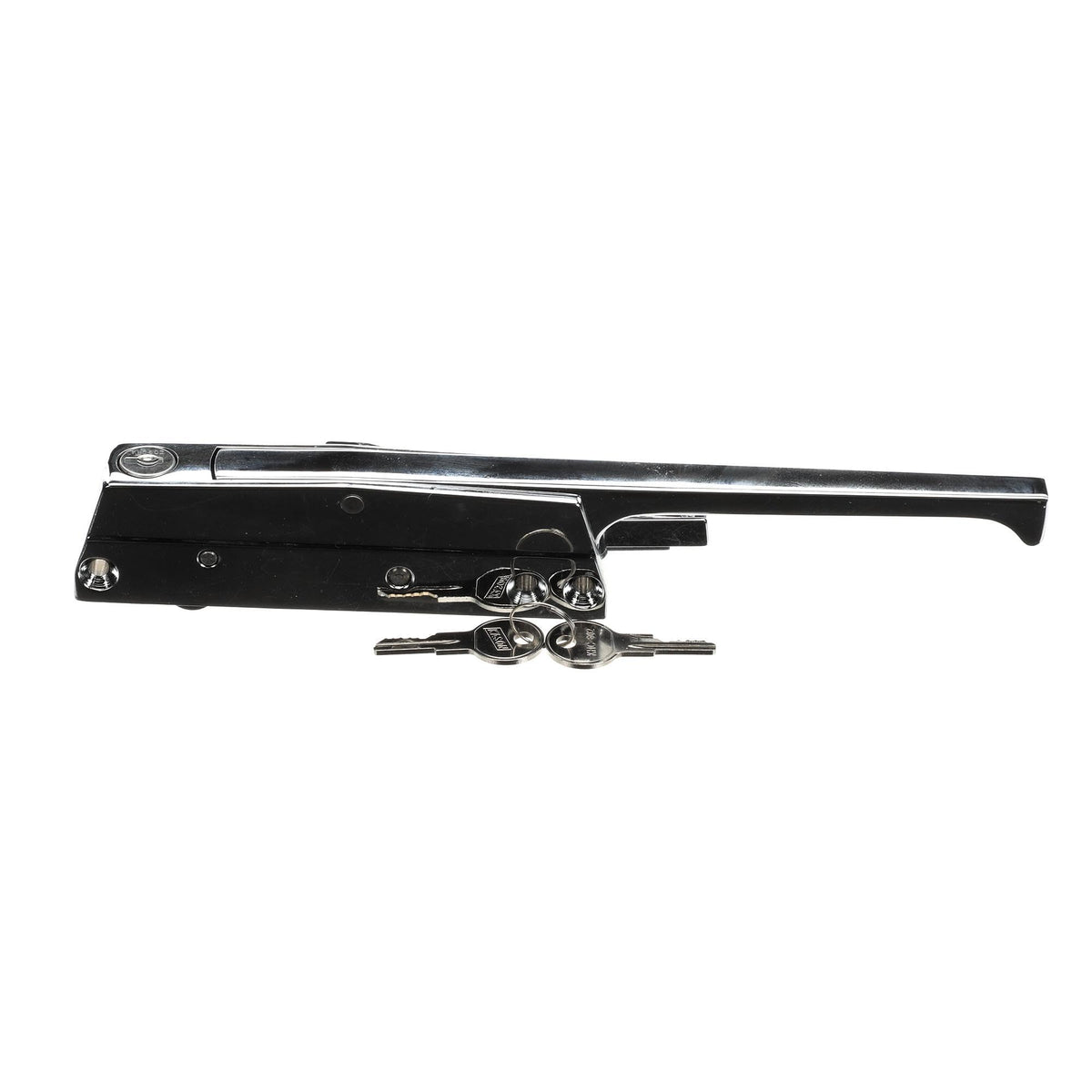 Latch Chrome with Cylinder Lock by Kason – Chrome, Model 172C-00006