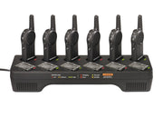 Motorola DLR 12-Pocket Multi-Unit Charger (MUC) by Motorola Solutions – Black, Model PMLN7136