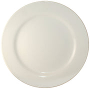Roma 9-3/4-Inch Plate by ITI – Large, Ceramic, American White, Pack of 24, Model RO-9