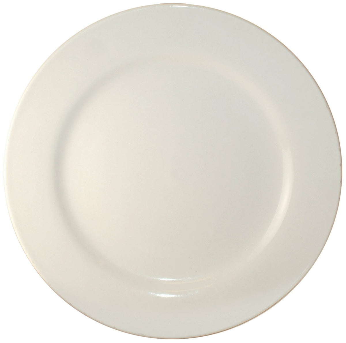 Roma 9-3/4-Inch Plate by ITI – Large, Ceramic, American White, Pack of 24, Model RO-9