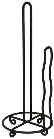 Paper Towel Holder by American Metalcraft – Wrought Iron, Black, Model THN61