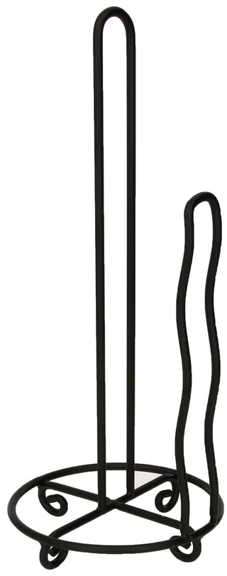 Paper Towel Holder by American Metalcraft – Wrought Iron, Black, Model THN61