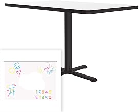 Correll 36" Square, 42" High Standing, Barstool Height Café & Break Room Bistro Table