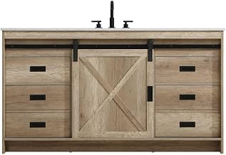 Austin Bathroom Vanity Natural Oak
