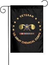 Garden Flag US Chemical Corps Iraq Veteran 12x18in Gives New Life Outdoor5