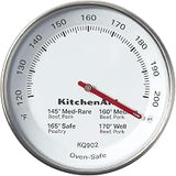 KitchenAid Leave-in Meat Thermometer Probe, 120°F to 200°F Range | Tracks roasting progress directly inside the oven, ensuring precise internal temperatures for professional chefs.