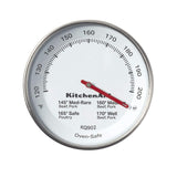 Leave-in Meat Thermometer Probe by KitchenAid – One Size, Steel, Black, Model KQ902G