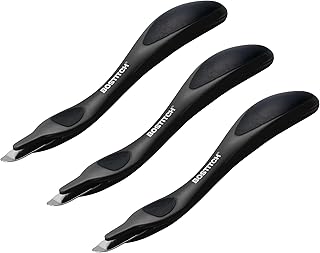 Bostitch Office Professional Push Style Easy Staple Remover, Black, 3-Pack (30000-BLK-3PK)