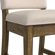 Toasted Java Ladderback Side Chair Set by Starlight Canyon Home – Solid Asian Hardwood, Brown, Pack of 2