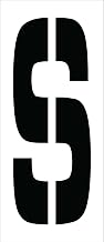 NMC National Marker Corp. PMC24-S Stencil, Letter S, 24 Inch