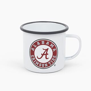 Crow Canyon Home University of Alabama (UA) Crimson Tide Enamelware 16oz Mug
