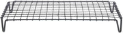 HUBERT Display Riser with Grates Rectangular Black Powder Coated Iron- 20"L x 12"W x 2"H