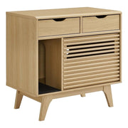 Modway Oak / unspecified / Mid-Century Modern Litter Box Enclosures