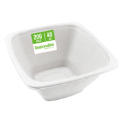 Responsible Products 48 oz (200 Count) / Classic White / Casual Bowls