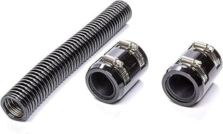 R7304BK Black 24" Stainless Radiator Hose Kit